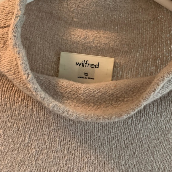 Wilfred cropped mockneck sweater. - Picture 1 of 4